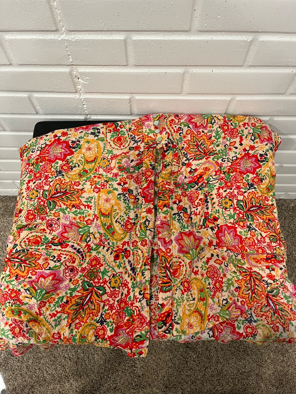 Cynthia Rowley Multicolor Floral Smocked Skirt - Picture 4 of 7